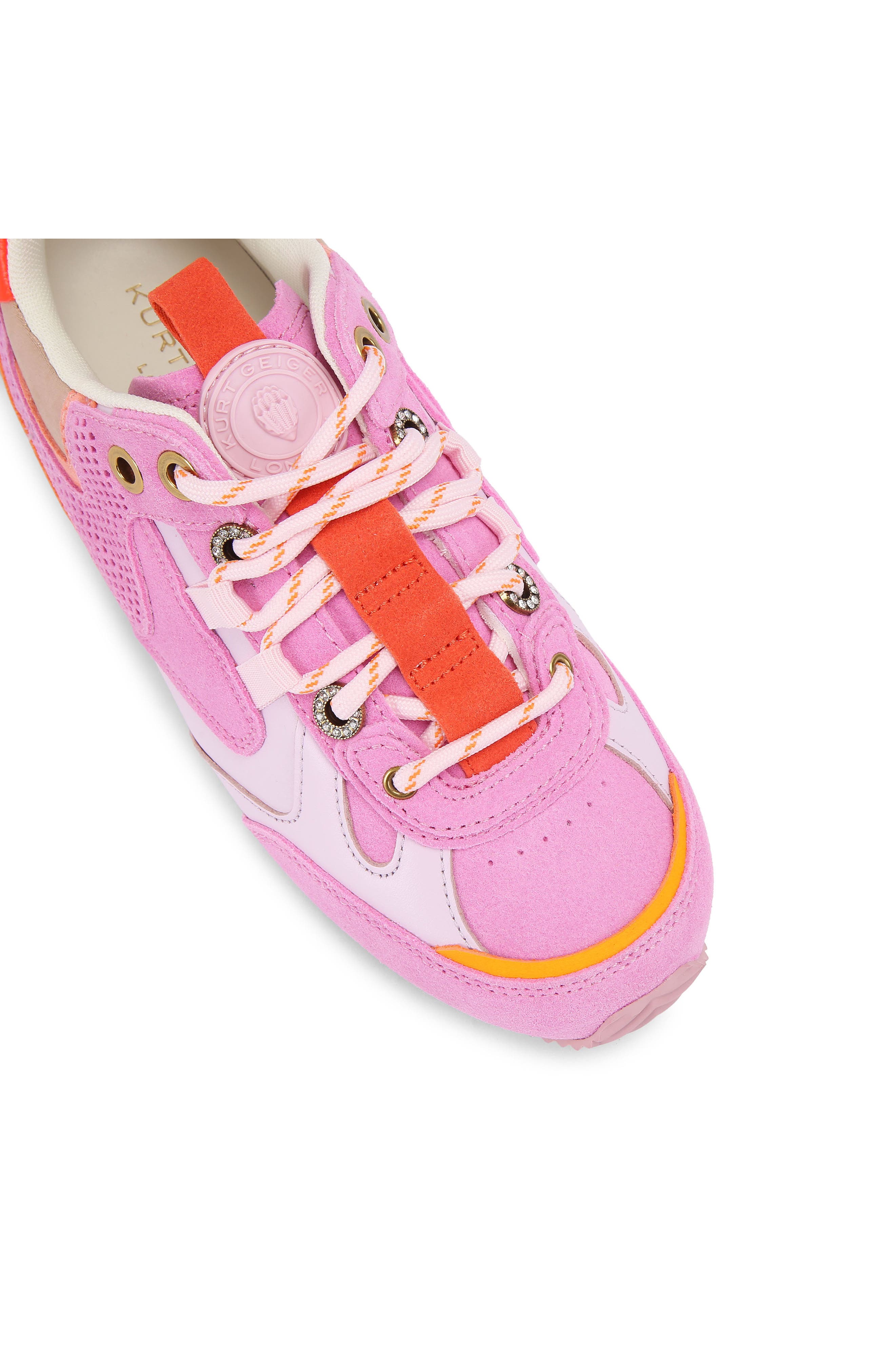 Slim Runner Sneaker, Alternate, color, OPEN PINK