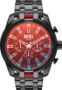 DIESEL® Split Chronograph Bracelet Watch, 51mm