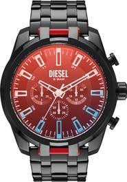 DIESEL® Split Chronograph Bracelet Watch, 51mm
