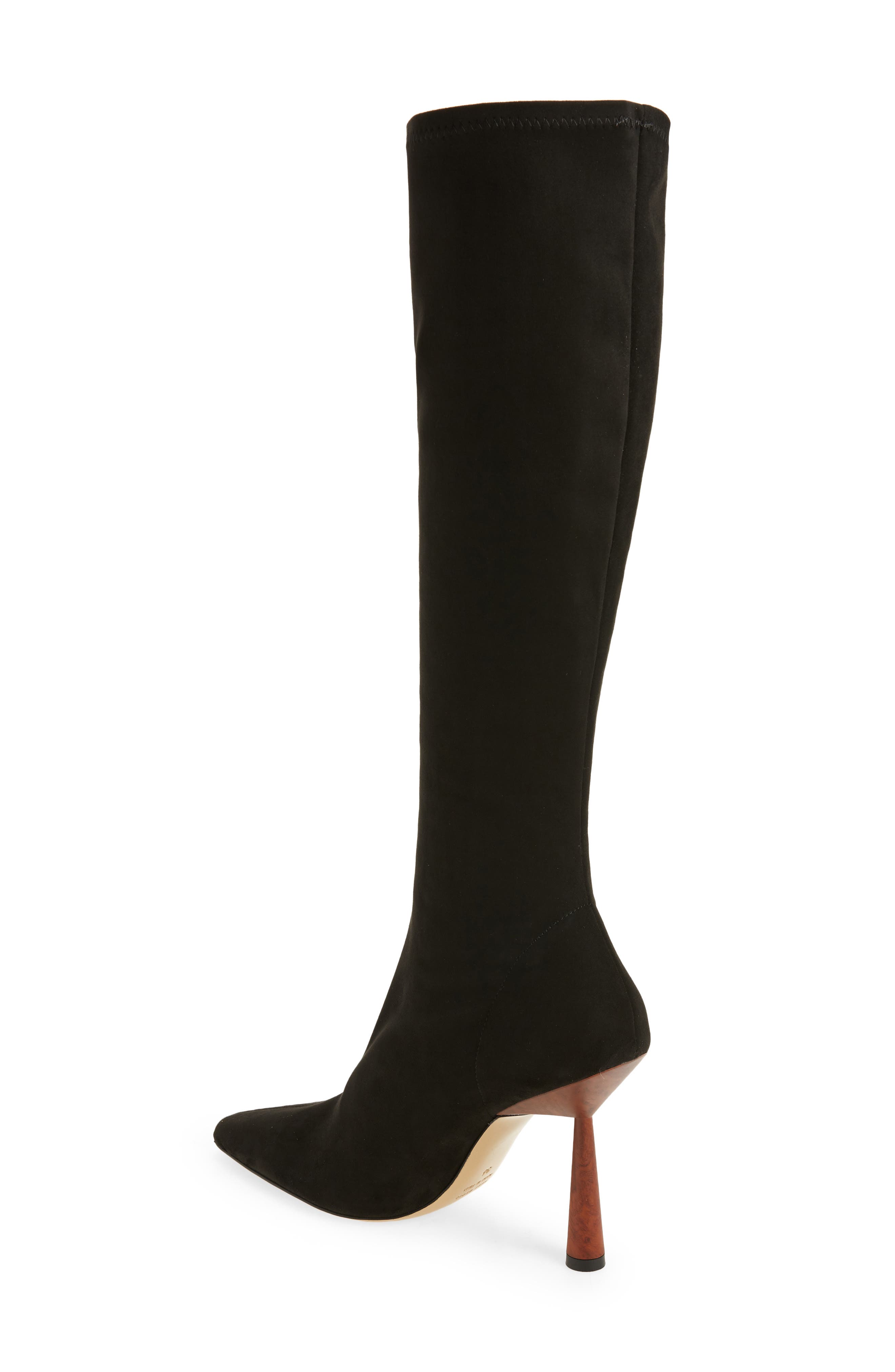 GIA BORGHINI Stretch Knee High Boot, Alternate, color, 