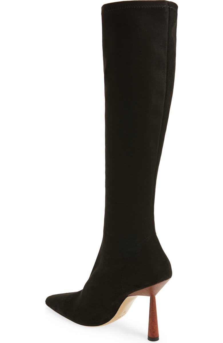GIA BORGHINI Stretch Knee High Boot, Alternate, color,