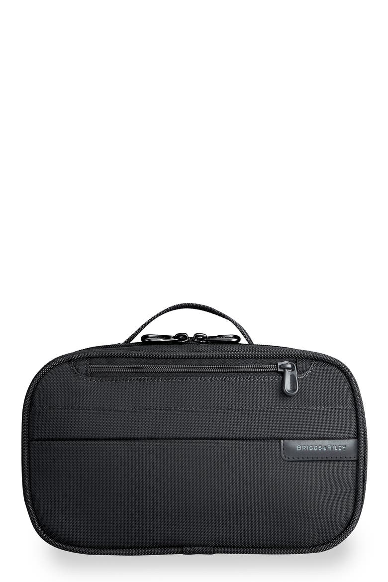 Baseline Expandable Toiletry Kit, Alternate, color, BLACK