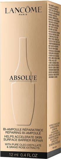 Lancome Absolue Overnight Repairing Bi Ampoule Anti Aging sold Serum 0.4oz