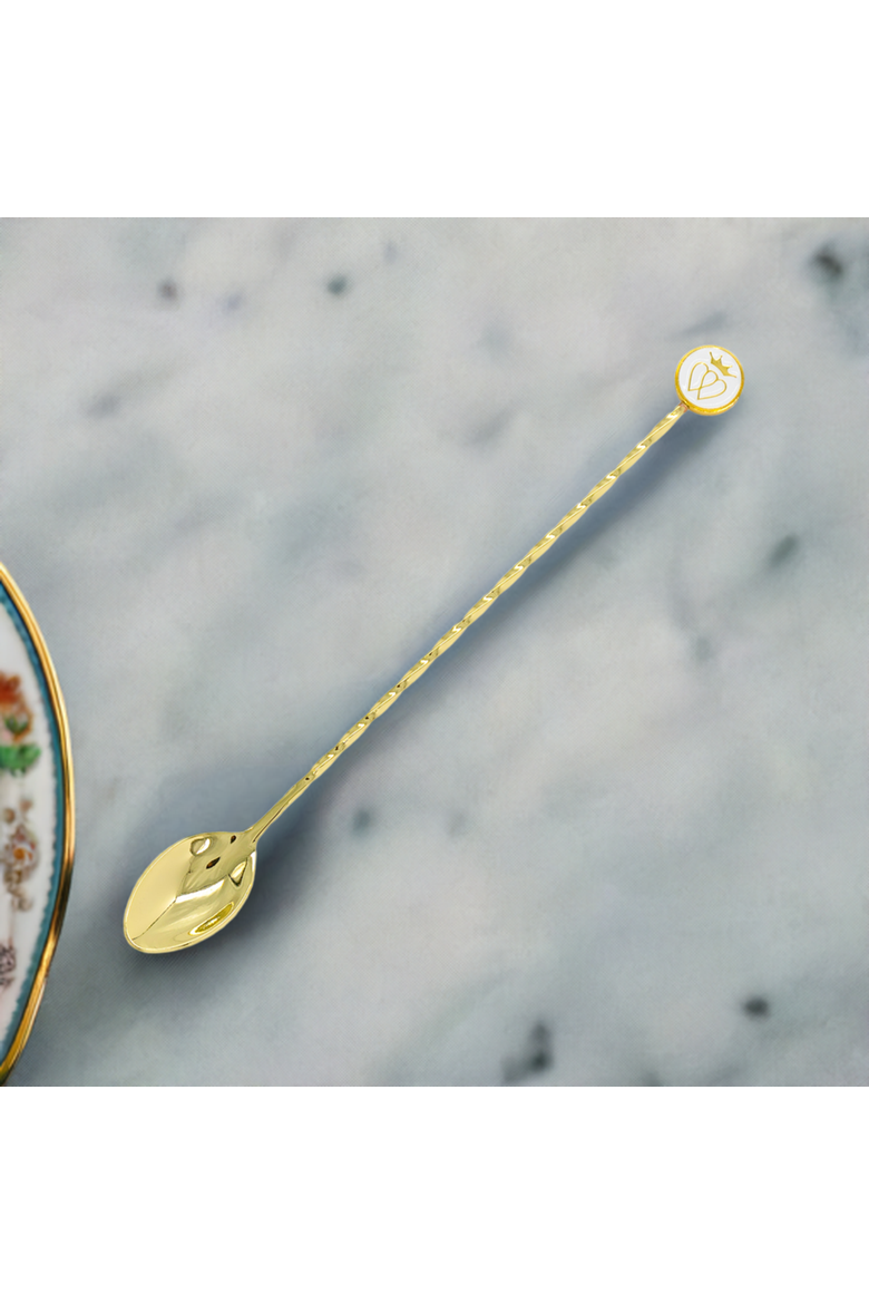 French Cocktail Spoons Gift Set, Alternate, color, Gold
