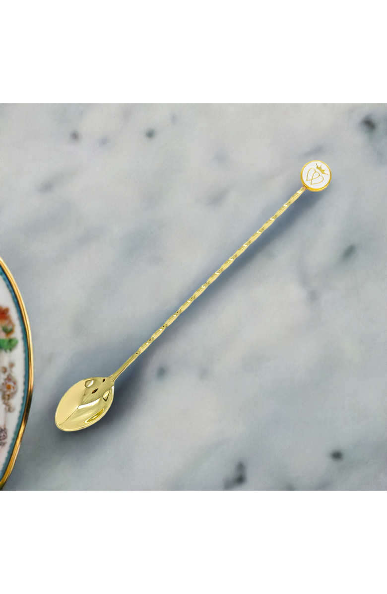 Prince of Scots French Cocktail Spoons Gift Set, Alternate, color, Gold