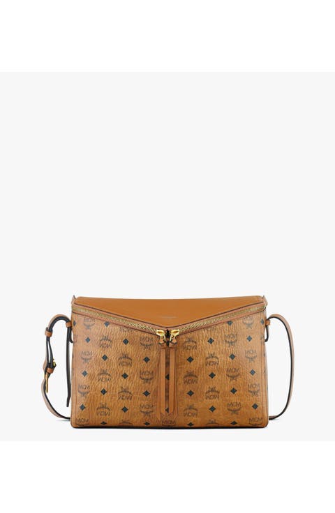 Diamant 3D Shoulder Bag in Visetos Leather Mix