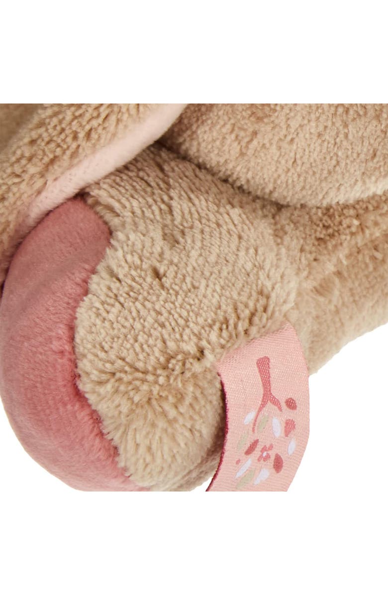 Nattou Cuddly Nina the Rabbit Stuffed Animal, Alternate, color, Pink/ Brown