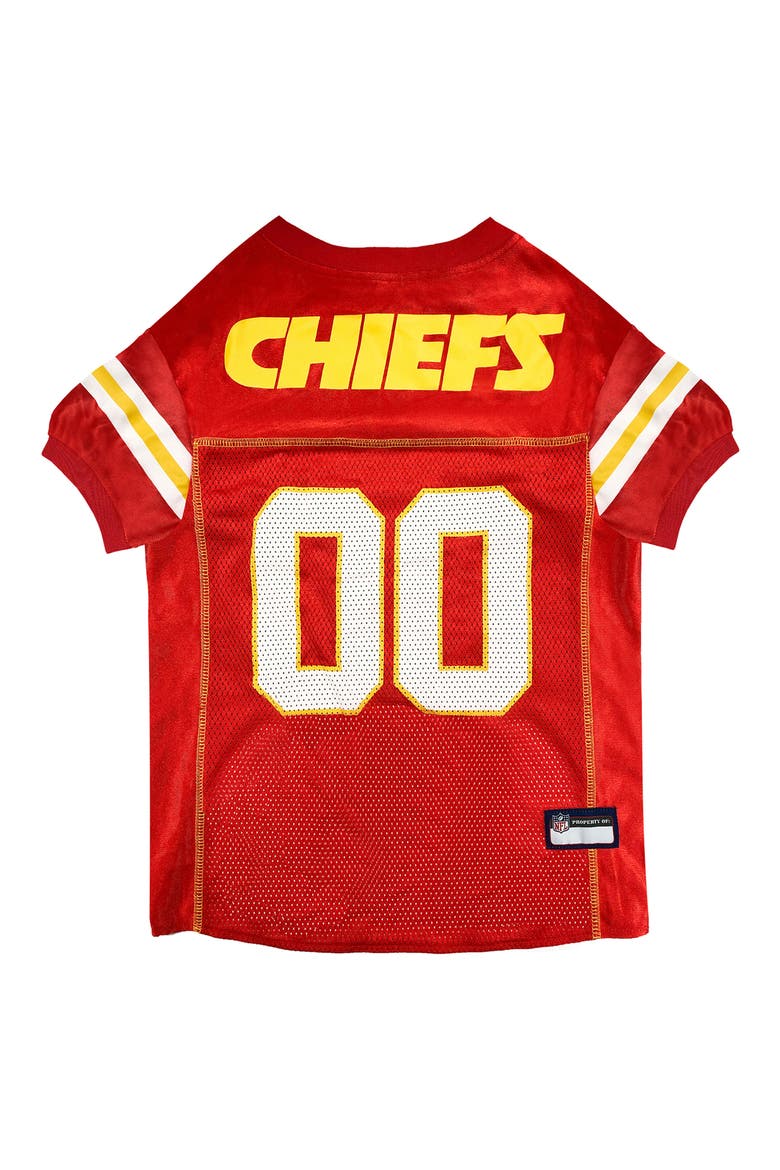 Kansas City Chiefs Dog Jersey, Main, color, RED