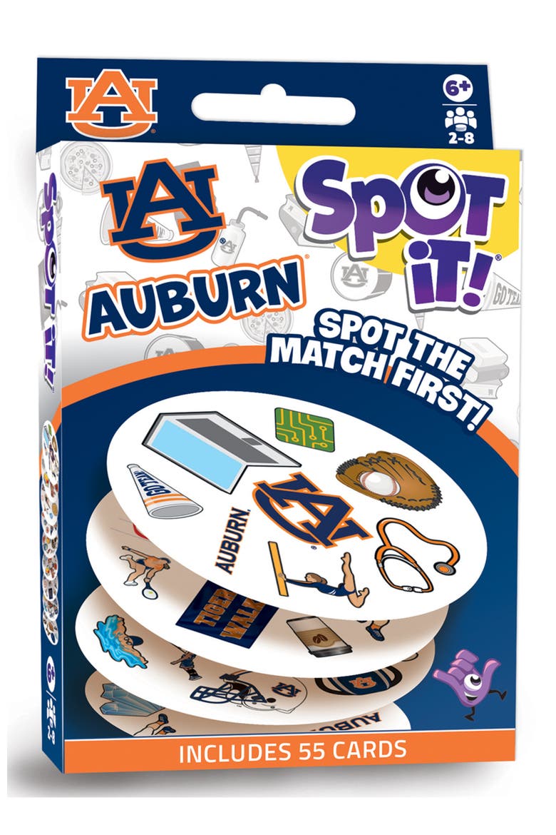 Auburn Tigers Spot It! Card Game, Main, color, Multicolor