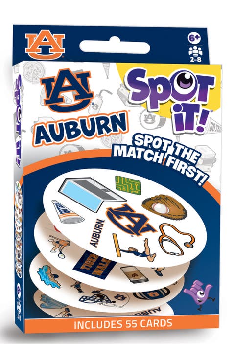 Auburn Tigers Spot It! Card Game