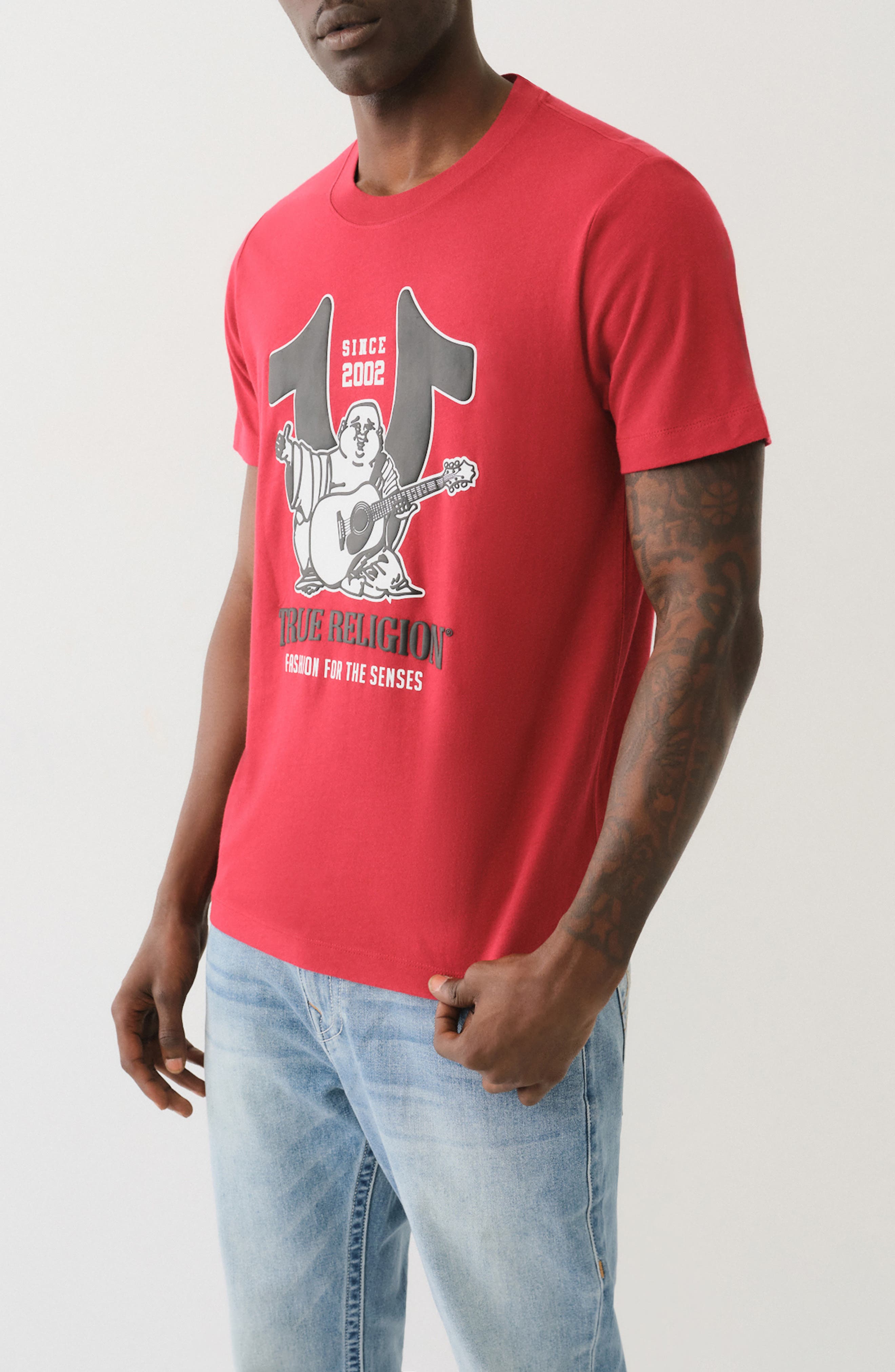True Religion Bold Buddha Cotton Graphic T-Shirt (Men) | Nordstromrack