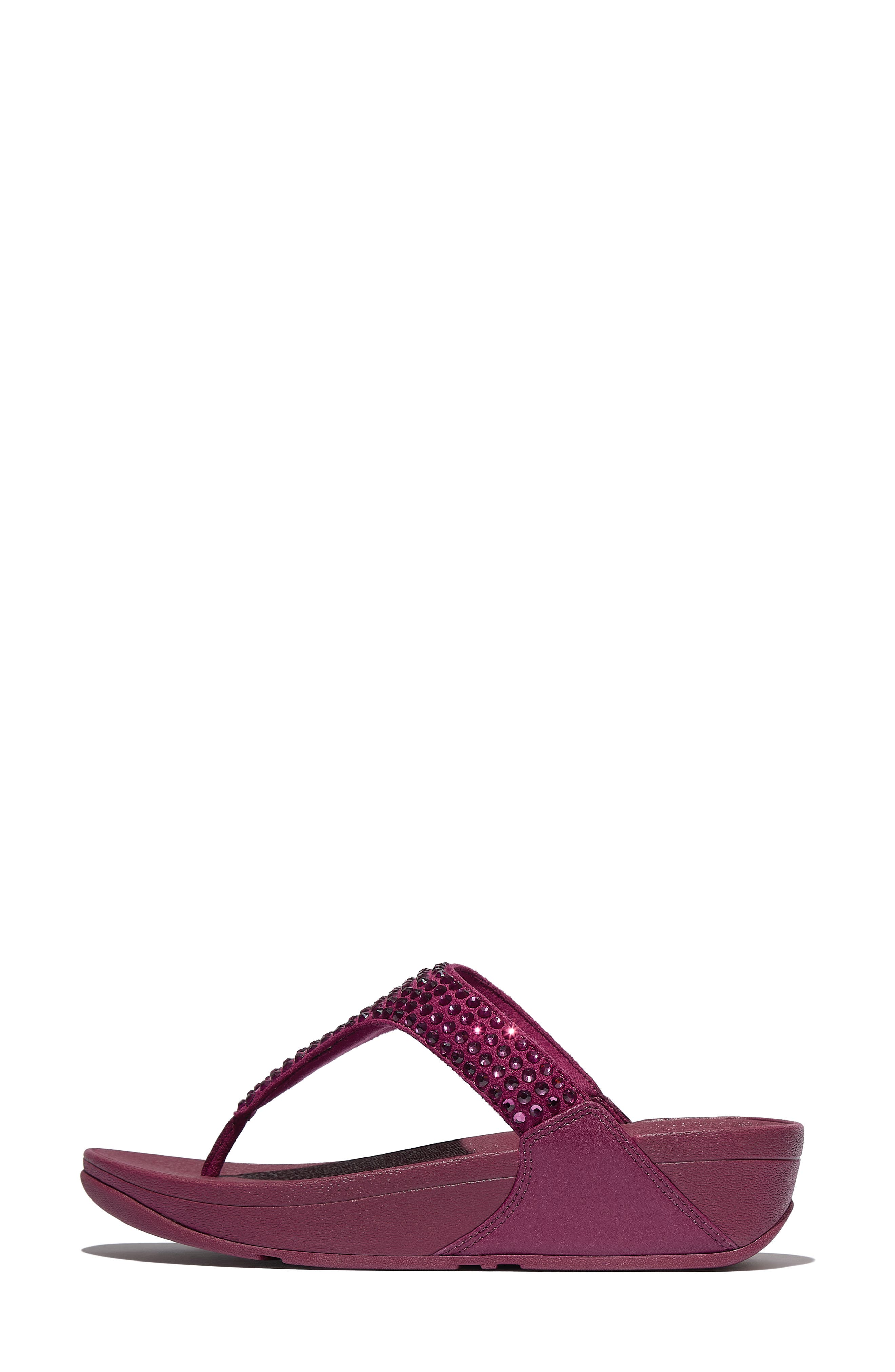 Lulu Maxi-Crystal Toe Post Sandal - image 2