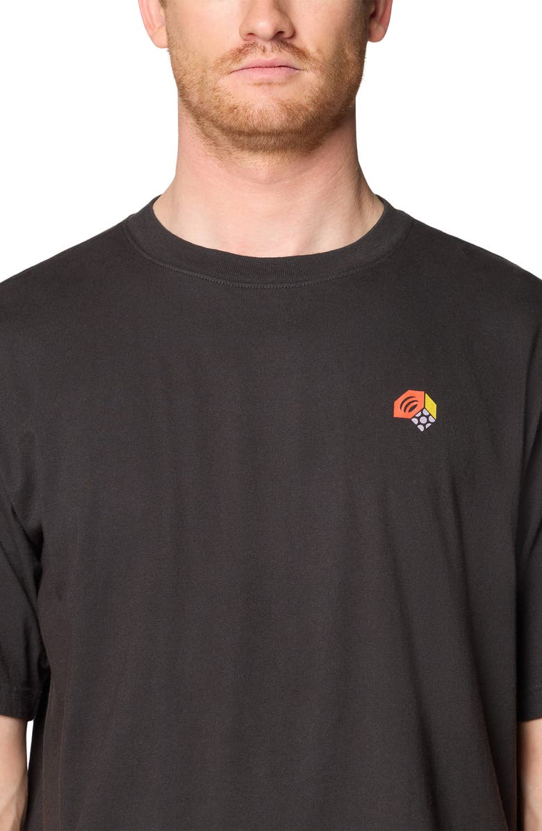 Mountain Hardwear MHW Tri-Color Graphic T-shirt, Alternate, color, Stealth Grey