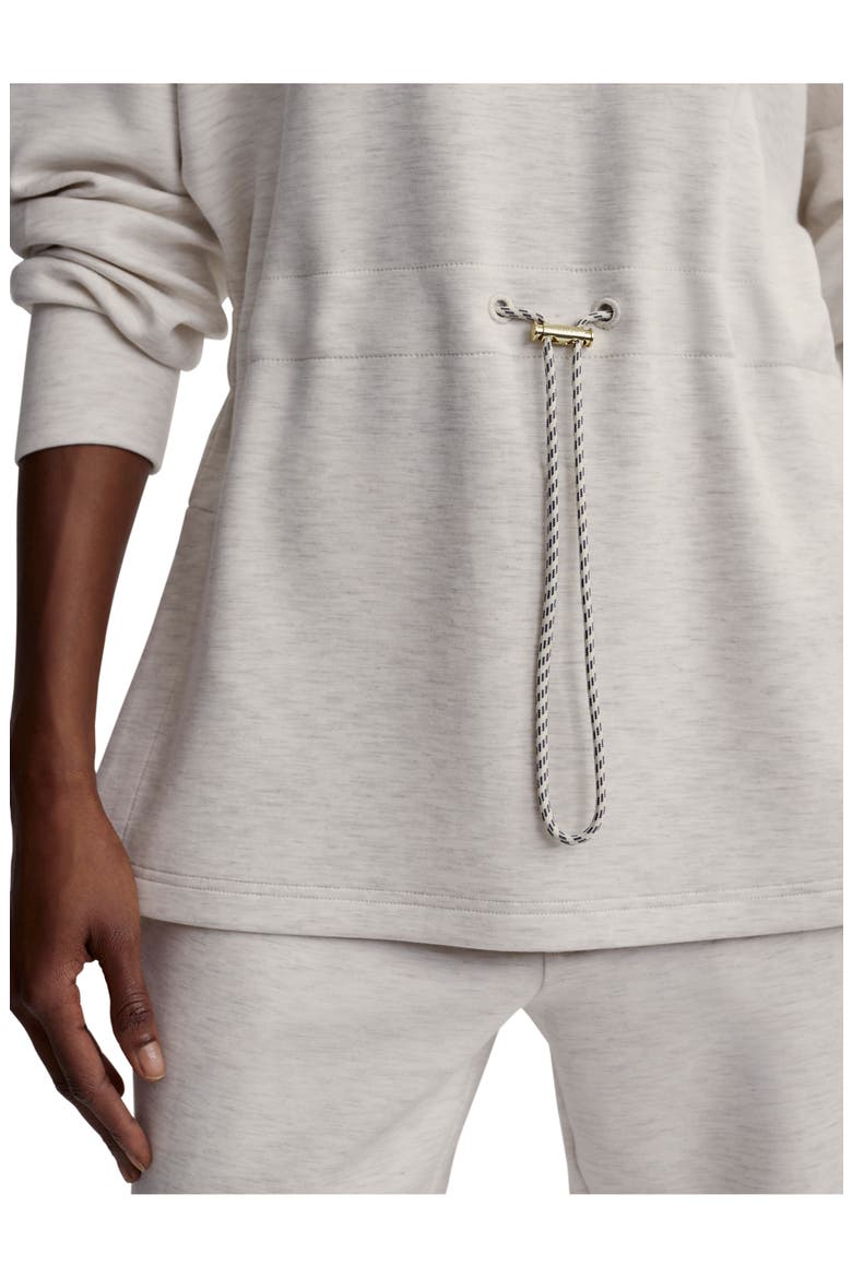 Freya Funnel Neck Sweatshirt, Alternate, color, IVORY MARL