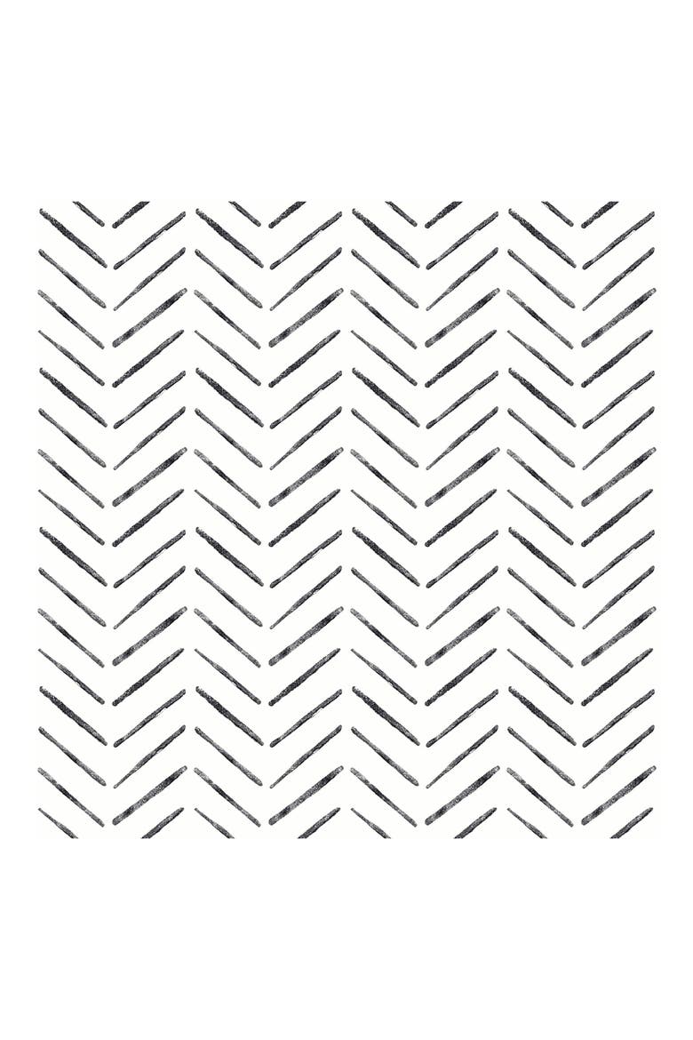 Holden Chevron Wallpaper, Main, color, BLACK