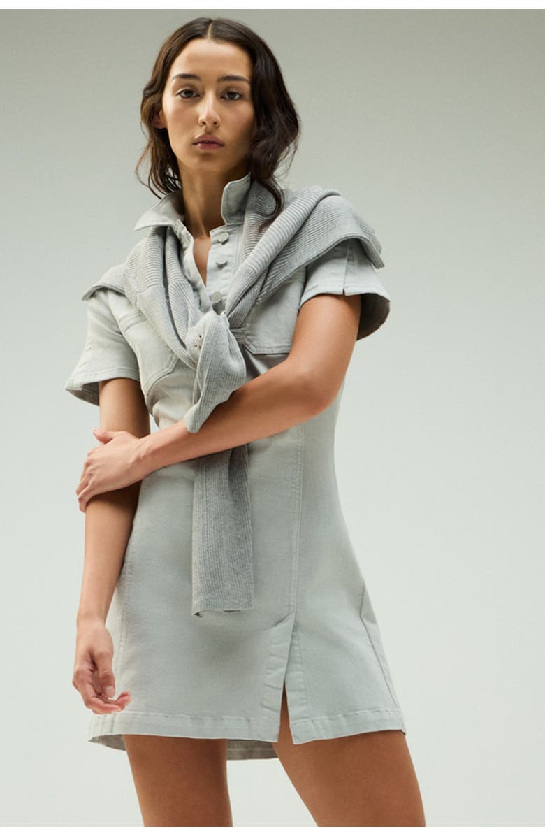 Hudson Jeans Denim Mini Dress, Main, color, High Rise