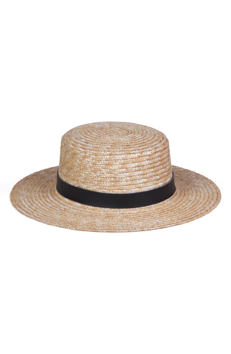 Lack of Color The Spencer Straw Boater Hat | Nordstrom display picture 2