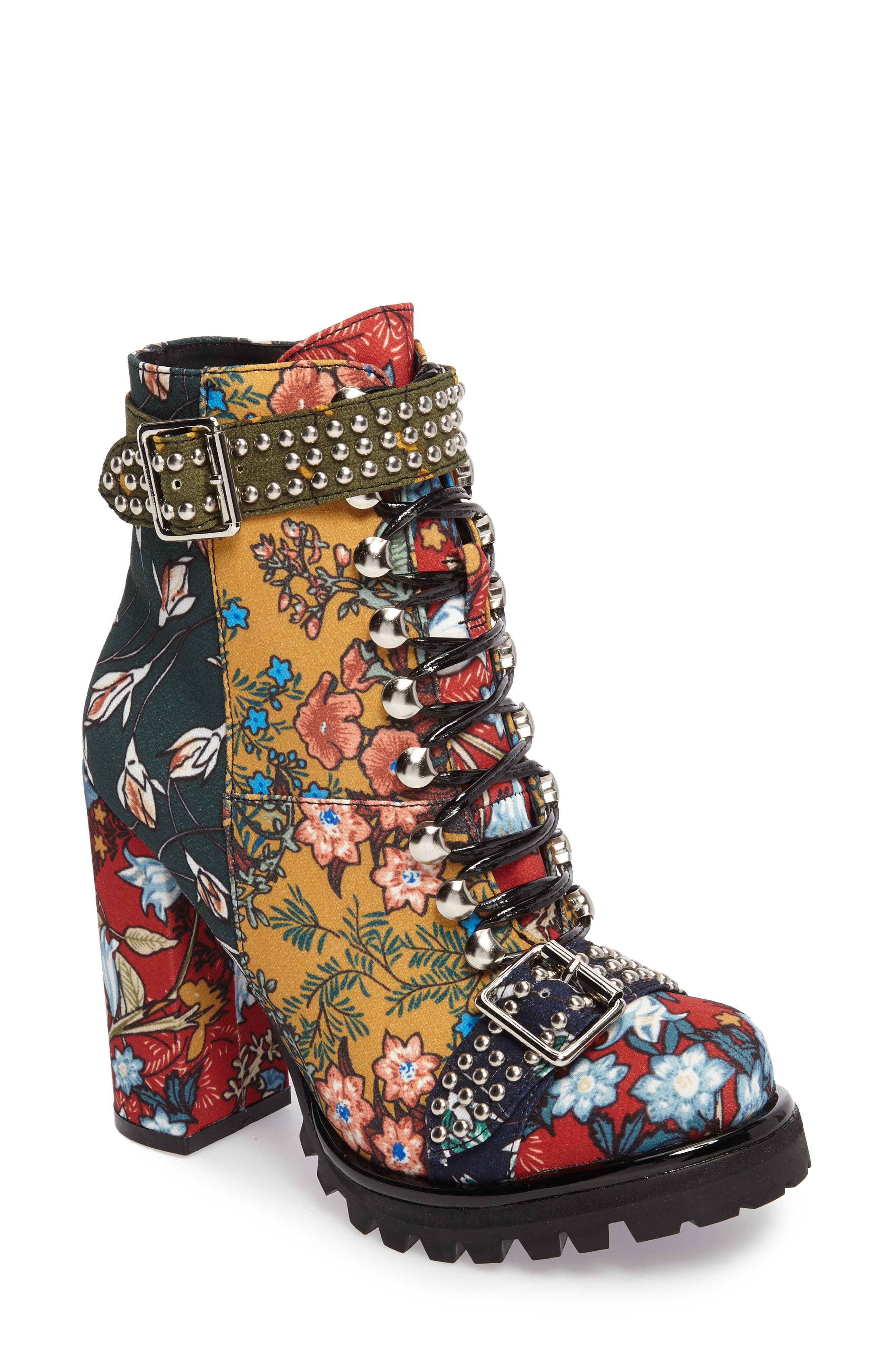 Jeffrey Campbell Lilith Block Heel Bootie, Main, color, 