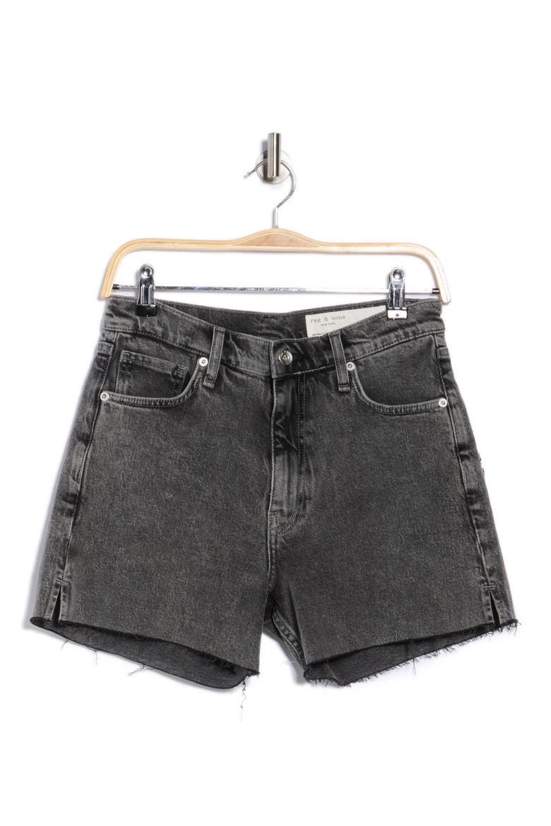 High Waist Cutoff Denim Shorts, Alternate, color, BUTLER