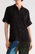 Lafayette 148 New York Remy Short Sleeve Top