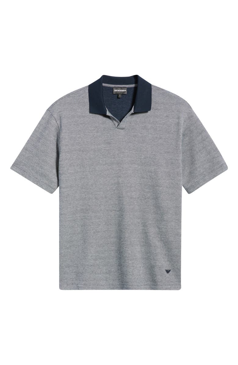 Emporio Armani Johnny Collar Polo, Alternate, color, Navy