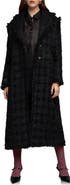 Endless Rose Premium Metallic Long Tweed Coat