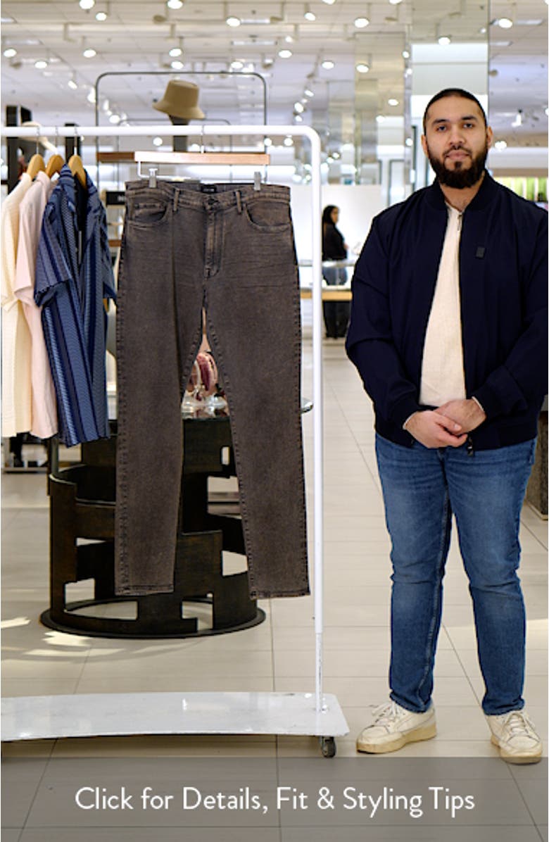 The Dean Slim Tapered Leg Jeans, sales video thumbnail