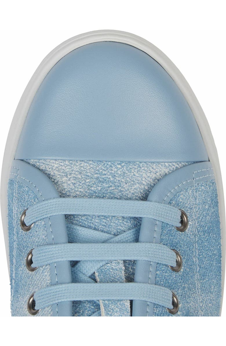 Lanvin Dbb1 Sneakers In Faded Denim For Women, Alternate, color,