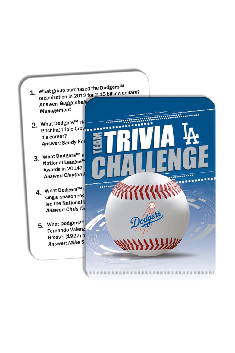 Los Angeles Dodgers Trivia Challenge, Alternate, color, Multicolor