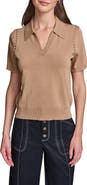 KARL LAGERFELD PARIS Stud Detail Sweater