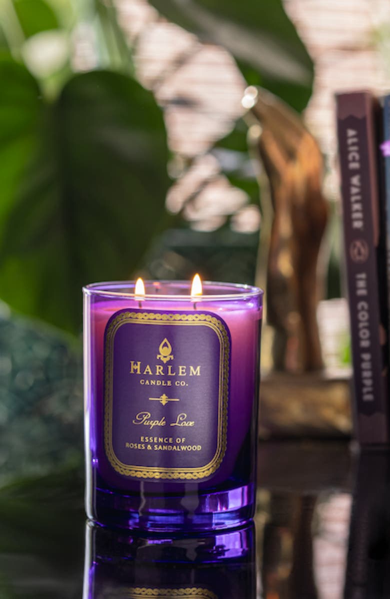 Harlem Candle Co. Purple Love Candle, Alternate, color, 