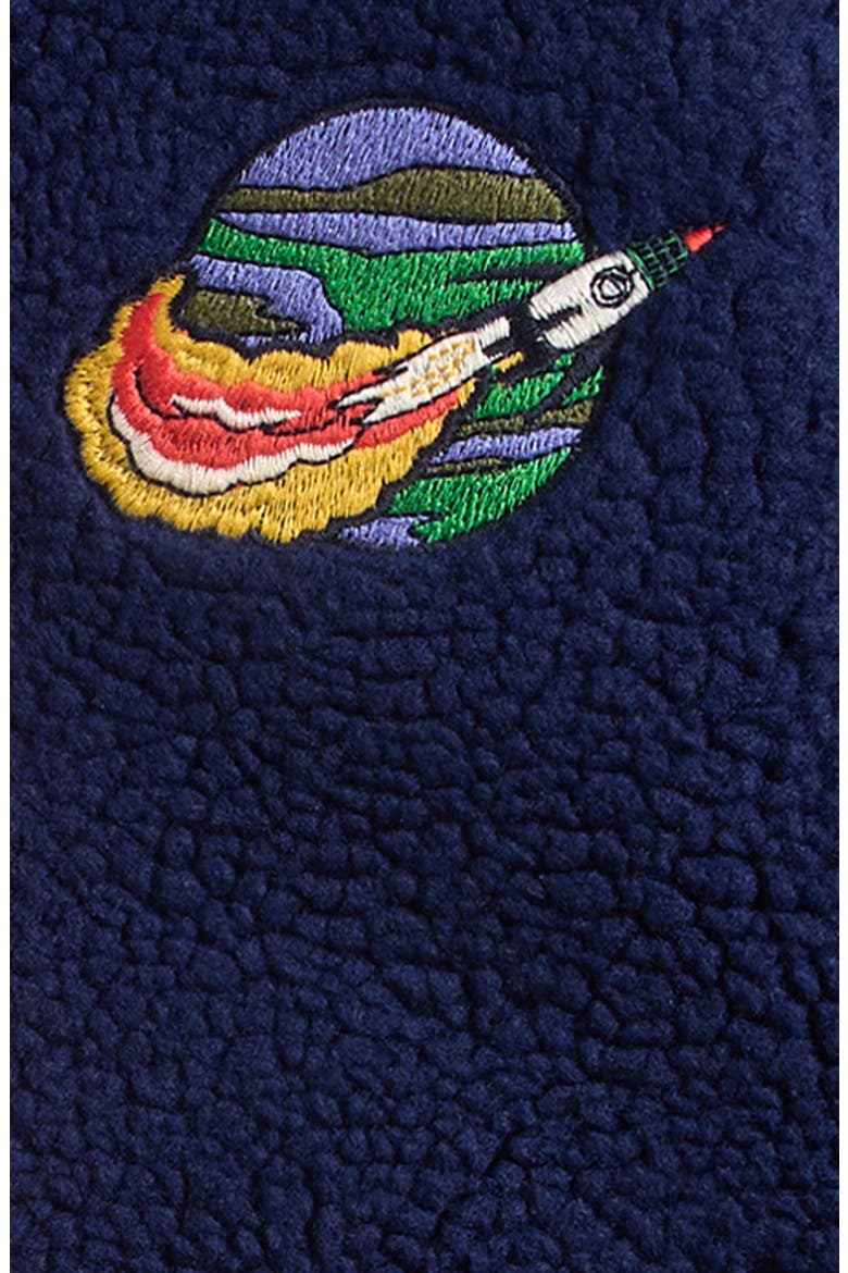 Kids' Cozy High Pile Fleece Jacket, Alternate, color, SPACE