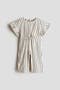 selected Light Beige/Dark Blue Striped
