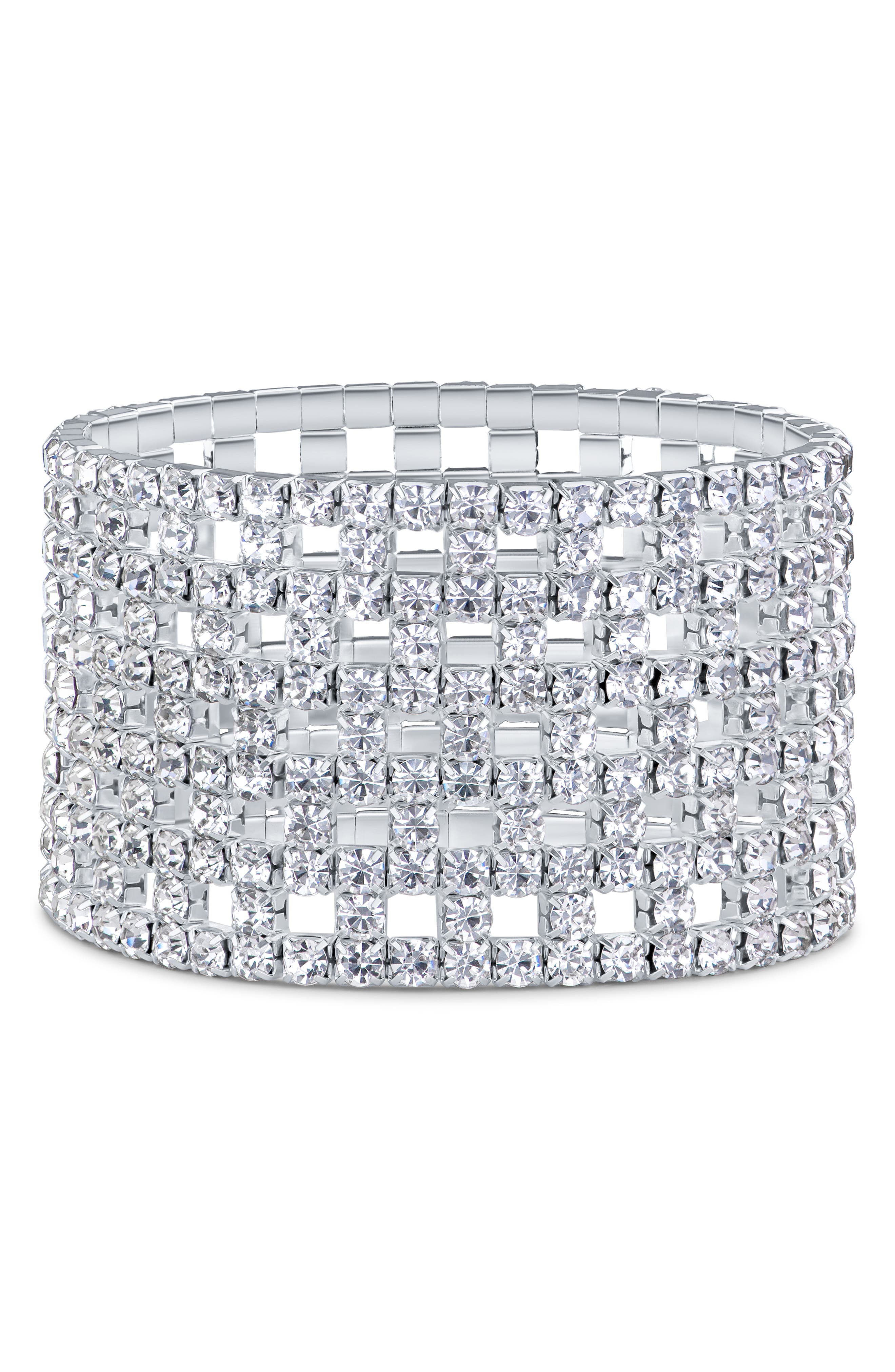 JARDIN Crystal Stretch Bracelet