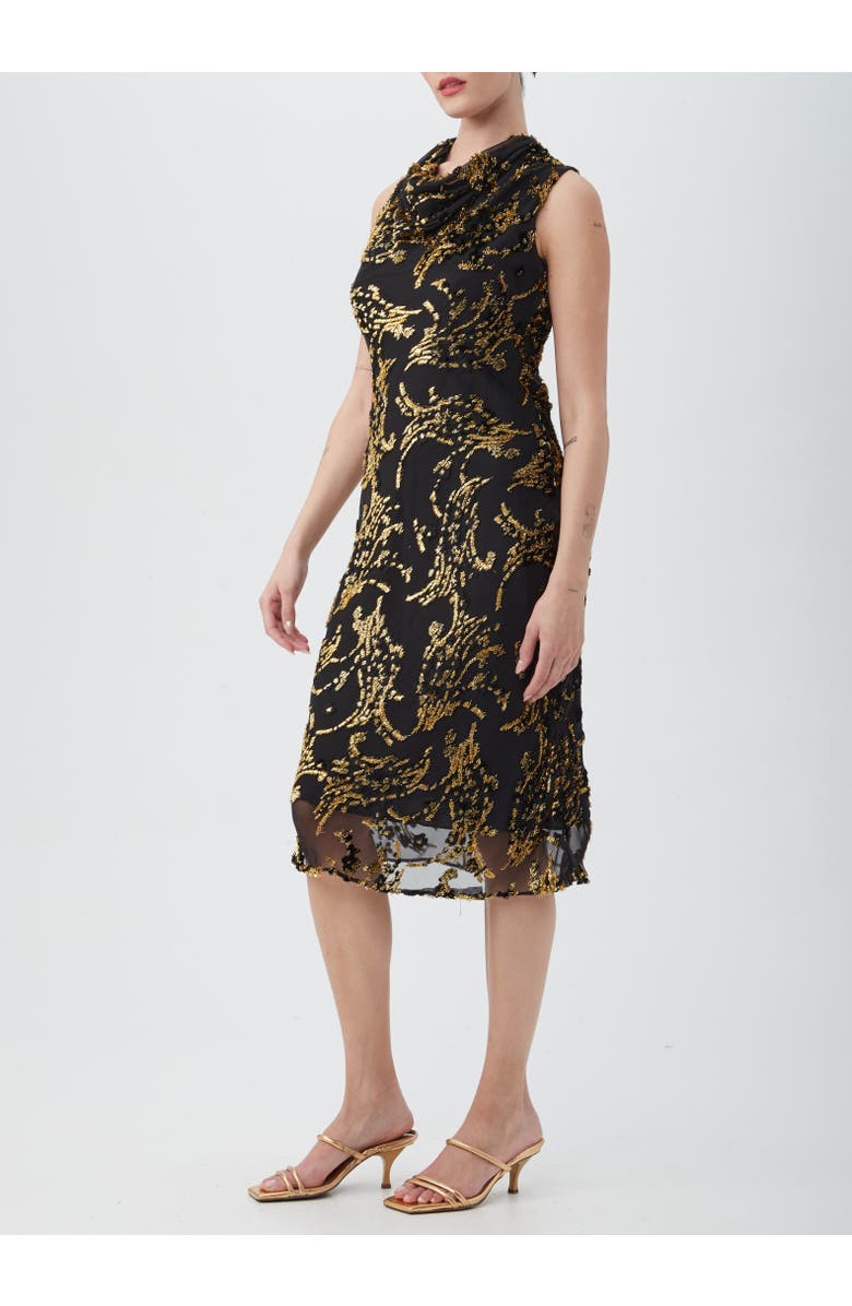 Trina Turk Ulani 2 Dress, Alternate, color, Black