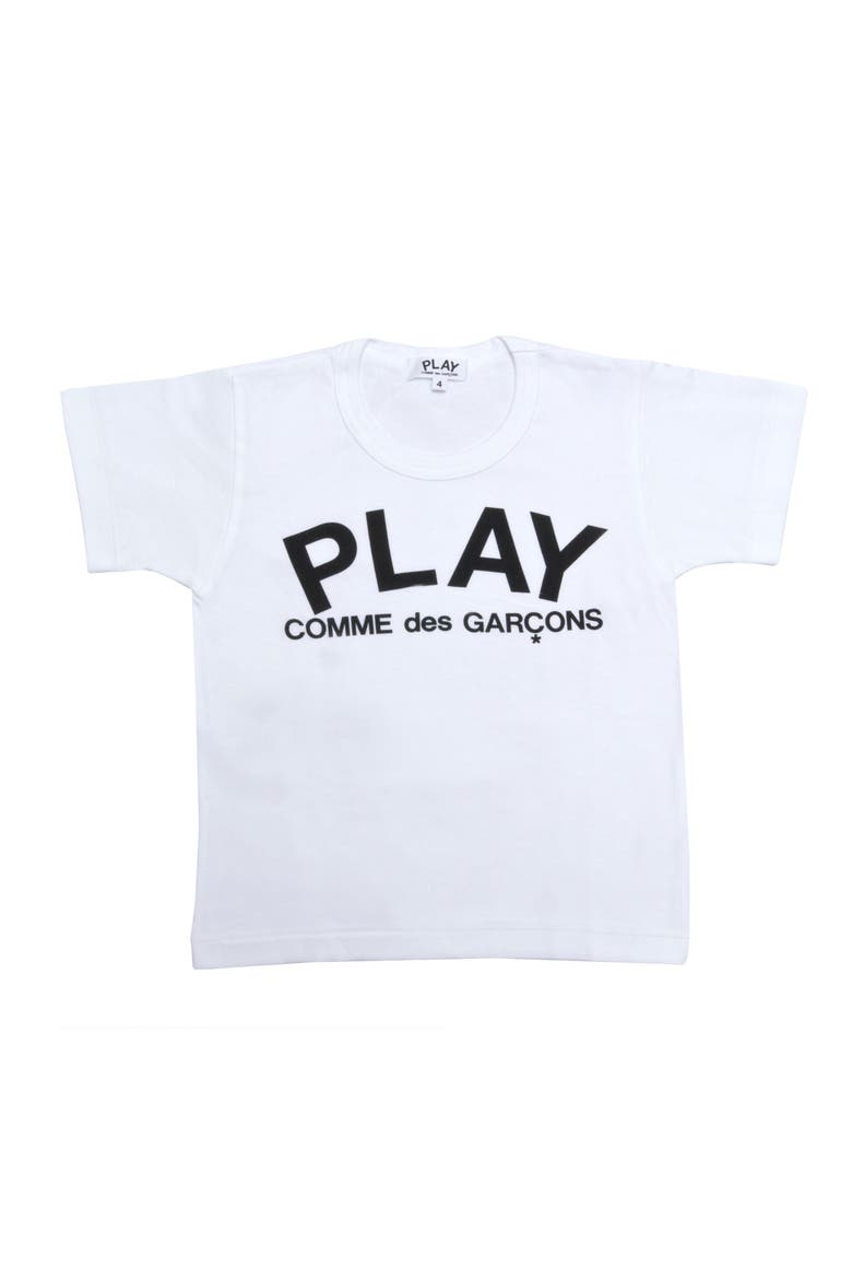 Logo T-Shirt, Main, color, WHITE