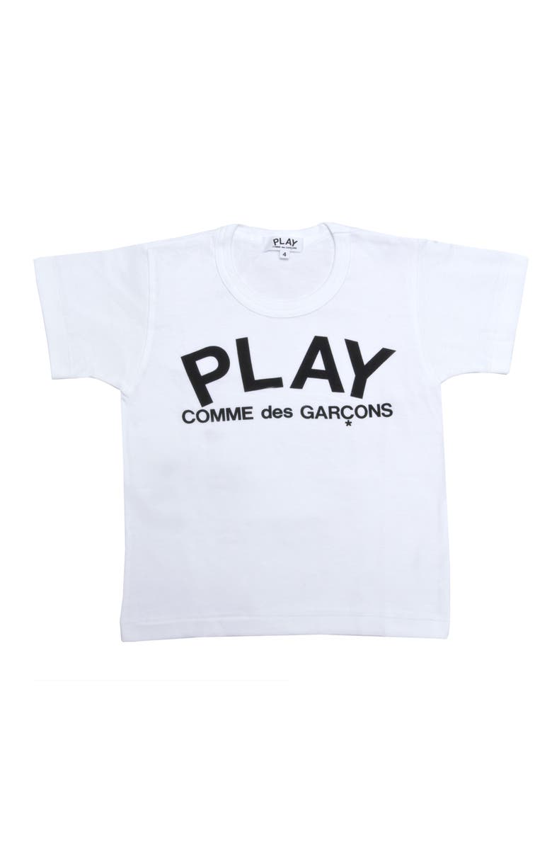 Comme des Garçons PLAY Logo T-Shirt, Main, color, 