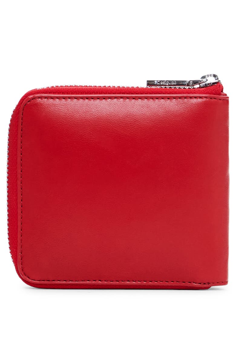 Desigual Medium Leather Wallet, Alternate, color, Red