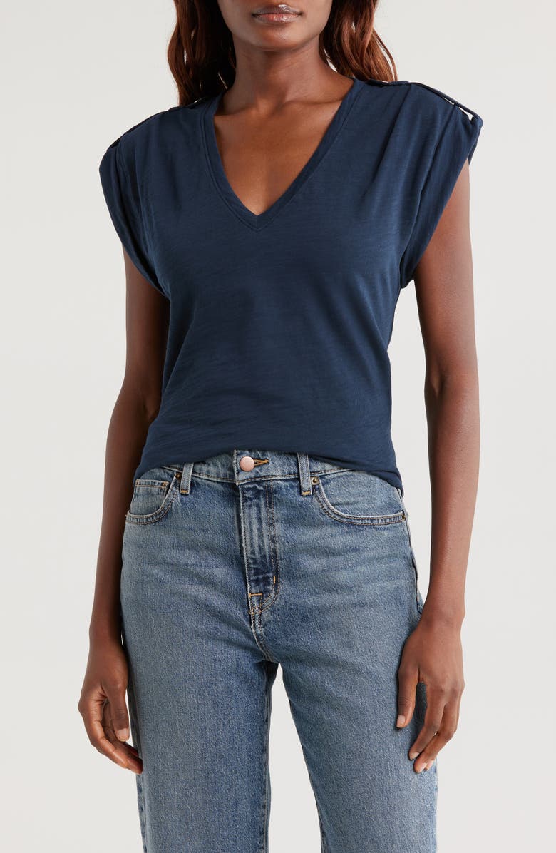 Nation LTD Cooper V-Neck Tank, Main, color, Night Sky