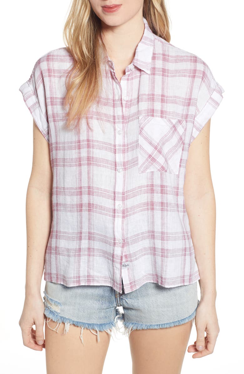 Rails Whitney Plaid Shirt, Main, color, 