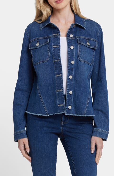 Frayed Denim Jacket