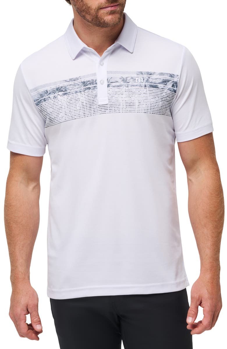 TravisMathew Banzai Beach Piqué Polo, Main, color,