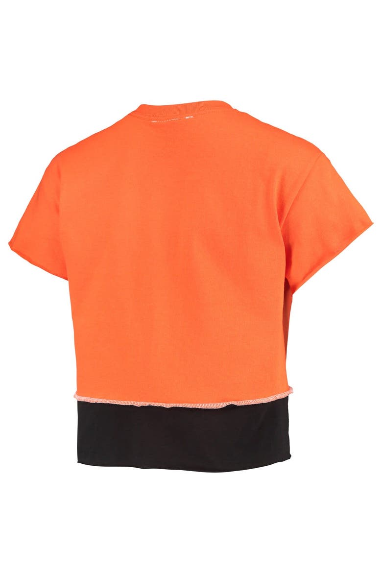 Women's Refried Apparel Orange San Francisco Giants Cropped T-Shirt, Alternate, color, Orange