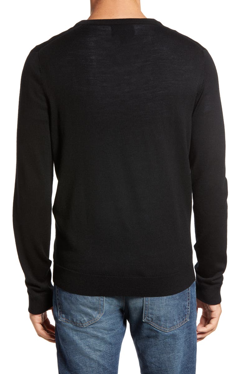 Nordstrom Washable Merino V-Neck Sweater, Alternate, color,