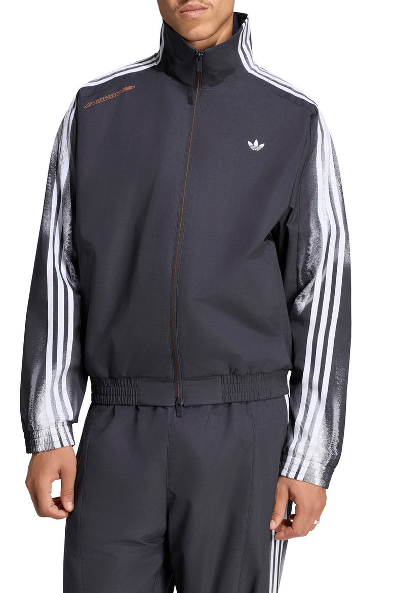 A6 Track Jacket, Main, color, BLACK