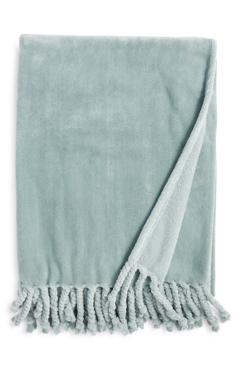 Nordstrom Bliss Plush Throw Blanket, Main, color,