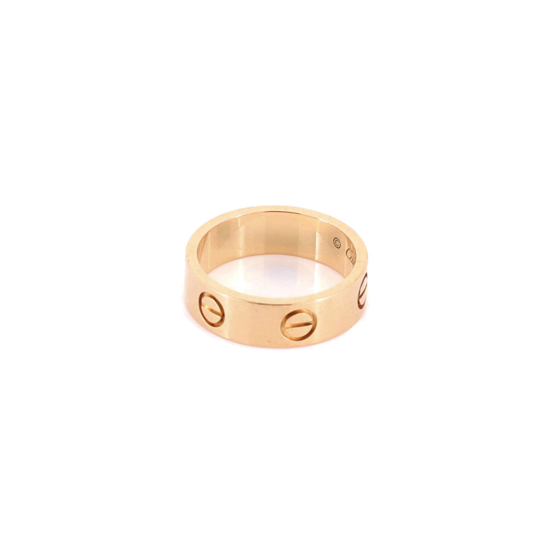 Love Band Ring 18K Yellow Gold, Alternate, color, Metallic Gold