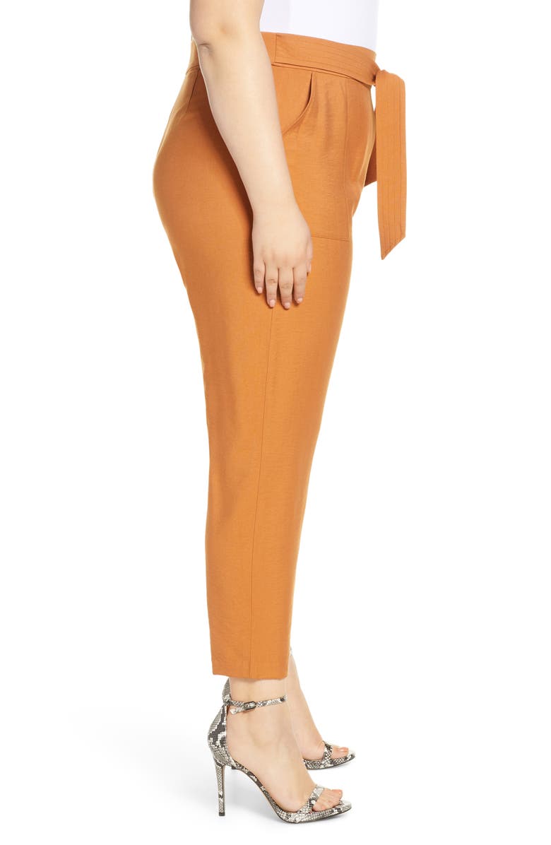 Leith Tie Waist Utility Pants, Alternate, color, 