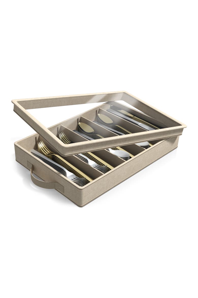 Flatware Storage Chest, Main, color, NO COLOR