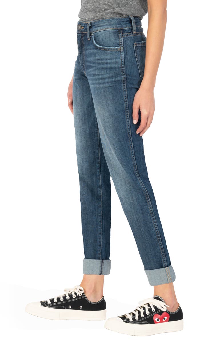 KUT from the Kloth Catherine Ab Fab High Waist Boyfriend Jeans, Alternate, color,